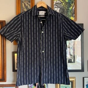 Textured Navy Shirt
